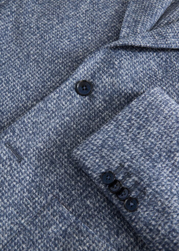 Paul Stuart Jersey Boucl&eacute; Knit Jacket