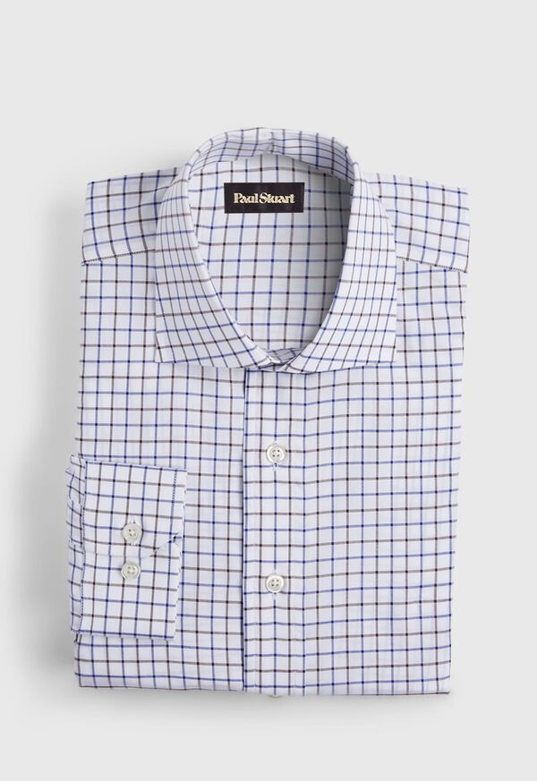 Paul Stuart Slim Fit Graph Check Dress Shirt