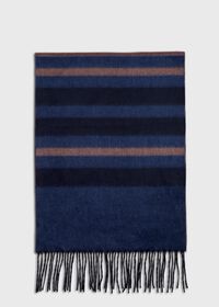 Paul Stuart Bottom Striped Scarf, thumbnail 2