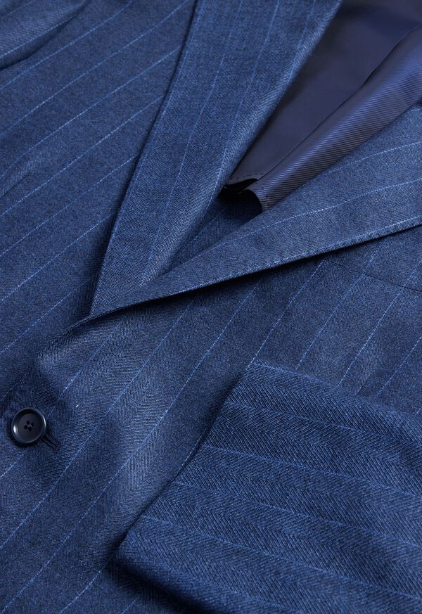 Paul Stuart Super 120s Wool Stripe Suit, image 4