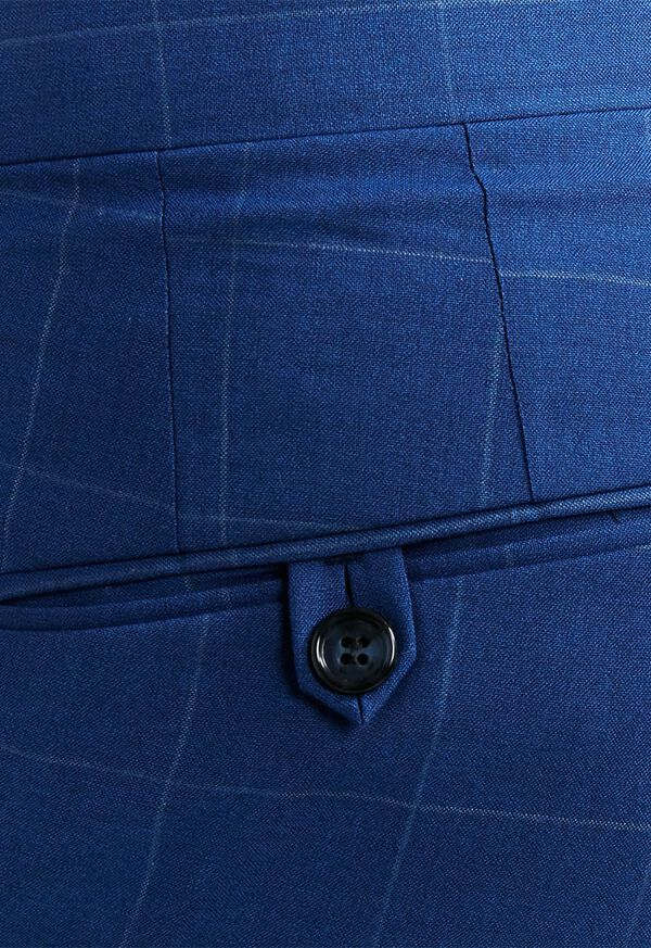 Paul Stuart Paul Fit Windowpane Super 130s Wool Suit, image 7