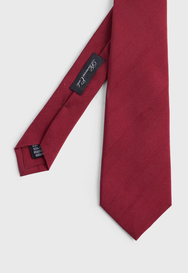 Paul Stuart Silk Shantung Tie, image 1