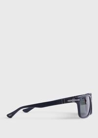Paul Stuart Persol® Classic Havana Sunglasses with Green Lens, thumbnail 2