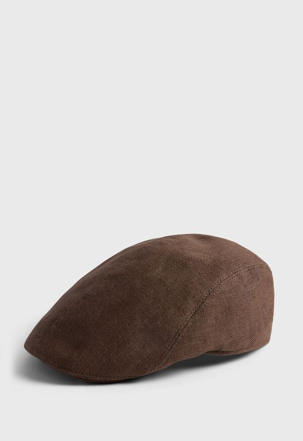 Paul Stuart Linen Hopsack Ivy Cap, image 1