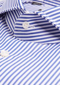 Paul Stuart Blue Stripe Dress Shirt, thumbnail 2