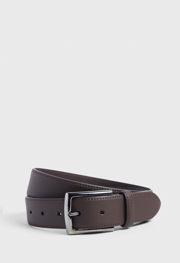 Paul Stuart Matte Finish Leather Belt, image 1