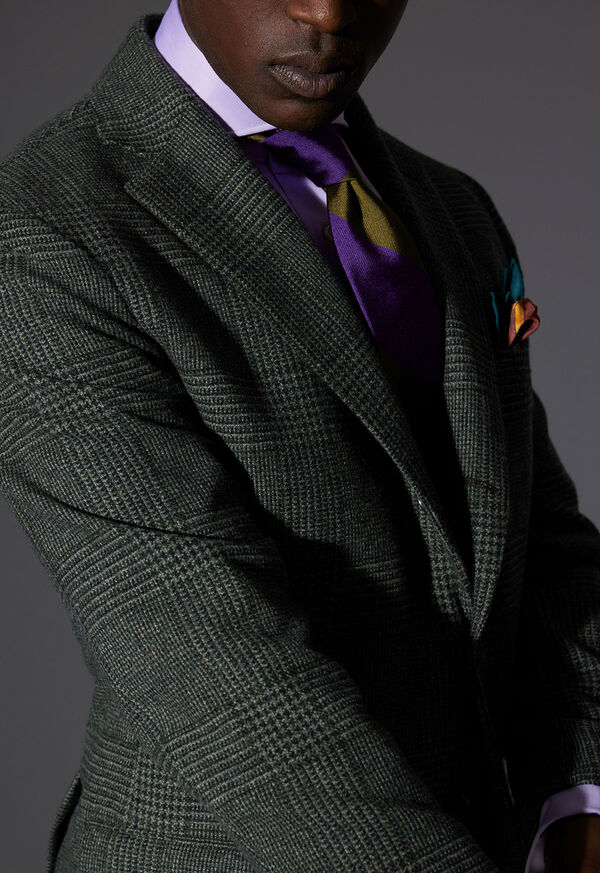 Paul Stuart Equestrian Printed Silk Pocket Square, image 2