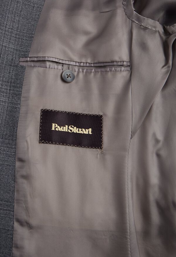 Paul Stuart Grey Plaid Wool Suit, image 4