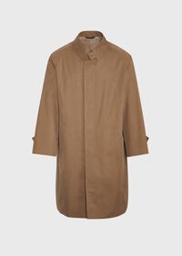 Paul Stuart Tan A-Line Rain Coat, thumbnail 1