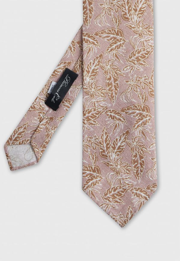 Paul Stuart Printed Linen Floral Tie, image 1