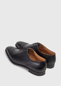 Paul Stuart The Westbourne Black Leather Cap Toe, thumbnail 4