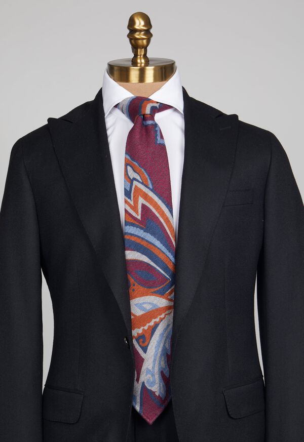 Paul Stuart Silk Print Tie, image 2