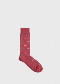 Paul Stuart Fish Motif Sock, thumbnail 1