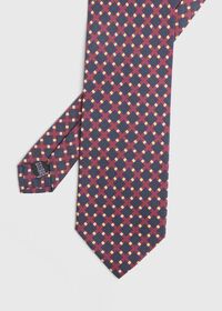 Paul Stuart Vintage Block Print Tie, thumbnail 1