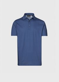 Paul Stuart Cotton Dot Print Polo, thumbnail 1