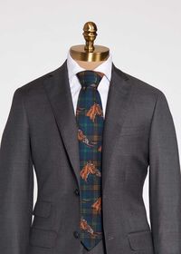 Paul Stuart Equestrian Print Tie, thumbnail 2