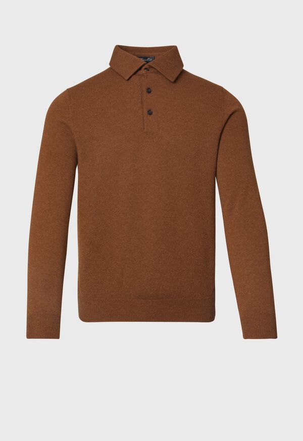 Paul Stuart Cashmere Polo Shirt, image 1