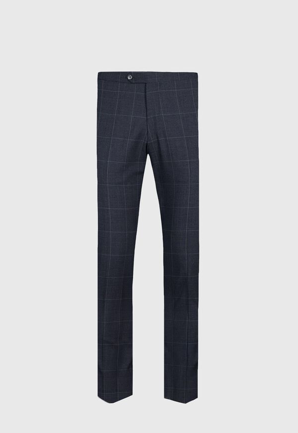 Paul Stuart All Year Wool Windowpane Suit, image 7