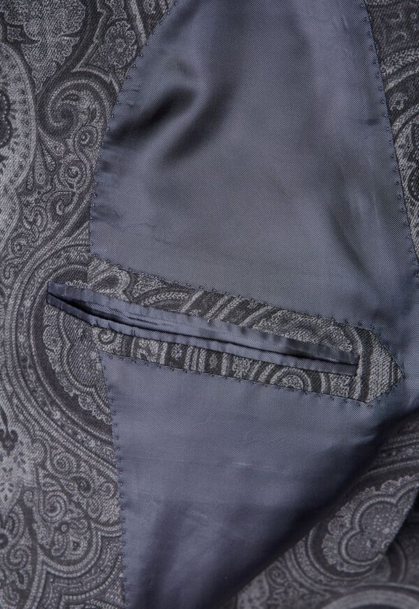 Paul Stuart Paisley Print Wool Blazer, image 3