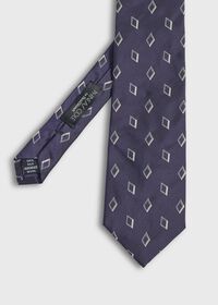 Paul Stuart Silk Woven Deco Tie, thumbnail 1
