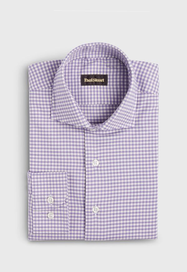Paul Stuart Mini Gingham Flannel Sport Shirt, image 1