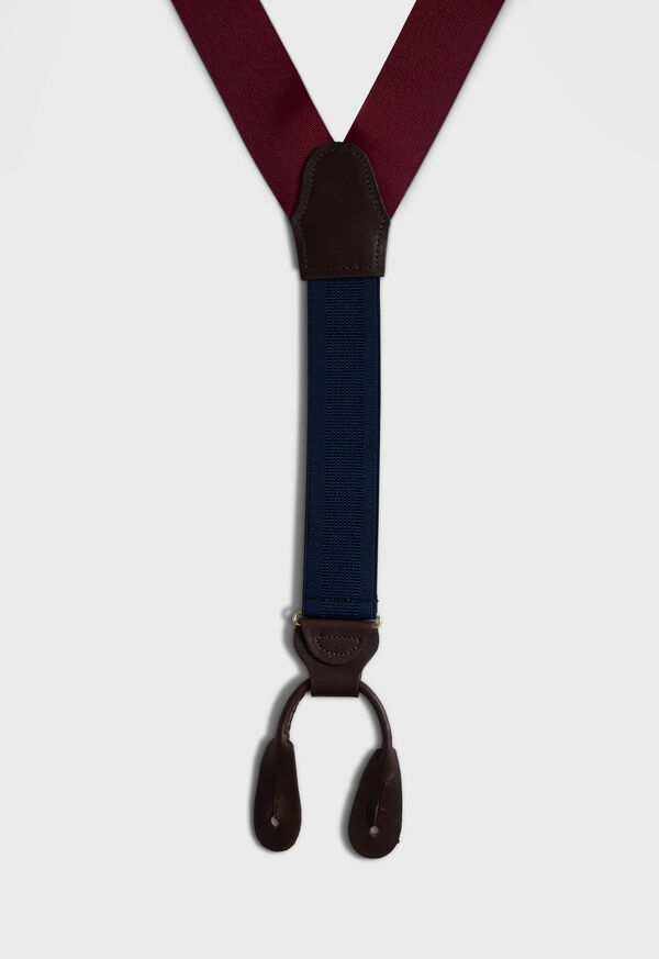 Paul Stuart Solid Grosgrain Braces, image 3