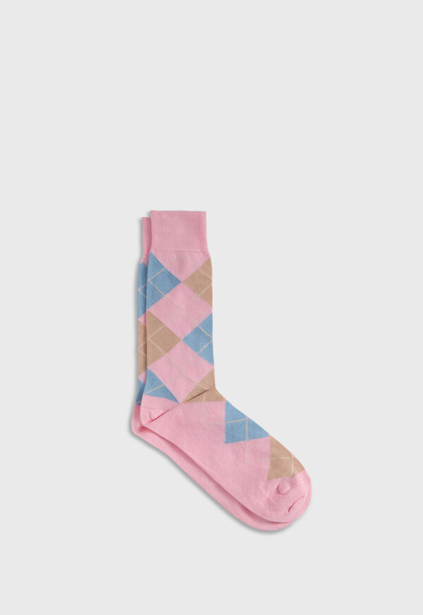 Paul Stuart Cotton Argyle Sock, image 1