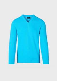 Paul Stuart Cotton V-Neck Sweater, thumbnail 1