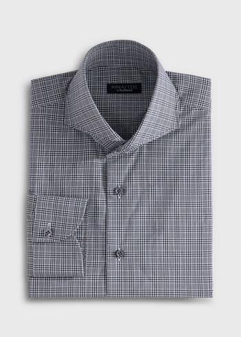 Paul Stuart Micro Plaid Dress Shirt
