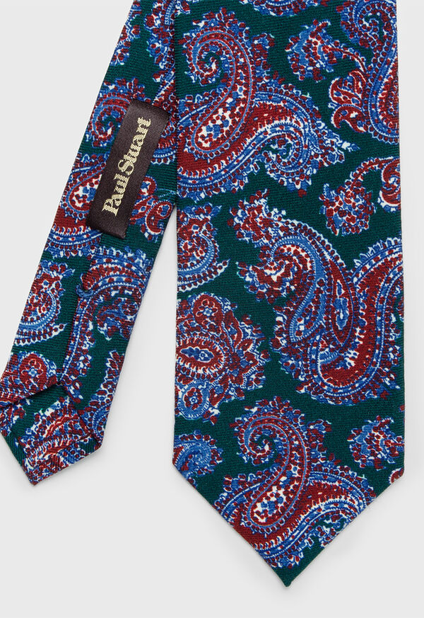 Paul Stuart Paisley Tie, image 2