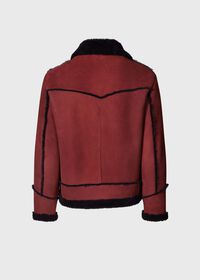 Paul Stuart Shearling Bomber Jacket, thumbnail 5