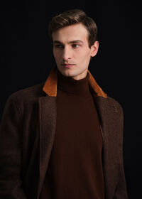 Paul Stuart Wool Raw Edge Coat, thumbnail 8