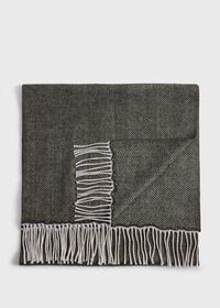 Paul Stuart Wool Chevron Scarf, thumbnail 1
