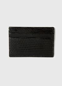 Paul Stuart Lizard Card Case, thumbnail 1