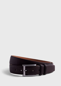 Paul Stuart Textured Bison Belt, thumbnail 2