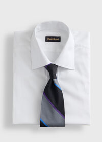 Paul Stuart Multicolor Block Stripe Tie, thumbnail 2