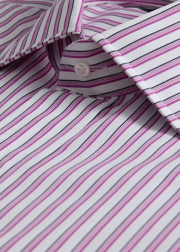 Paul Stuart Deco Stripe Dress Shirt