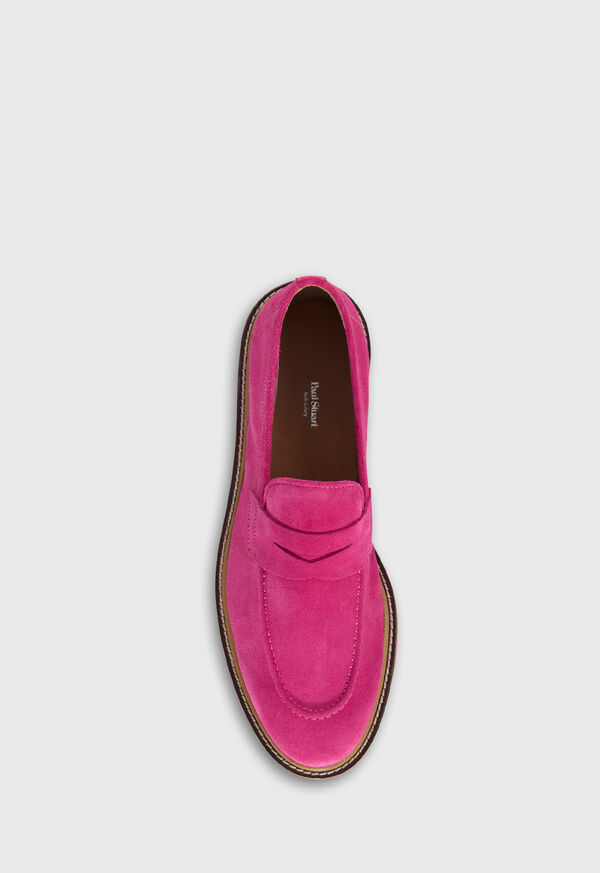 Paul Stuart Delfino Nubuck Penny Loafer, image 4