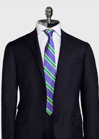 Paul Stuart Regimental Stripe Silk Tie, thumbnail 2