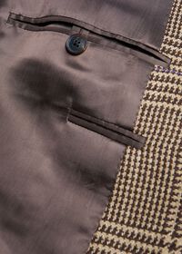 Paul Stuart Tan/Brown Plaid Sport Jacket, thumbnail 3