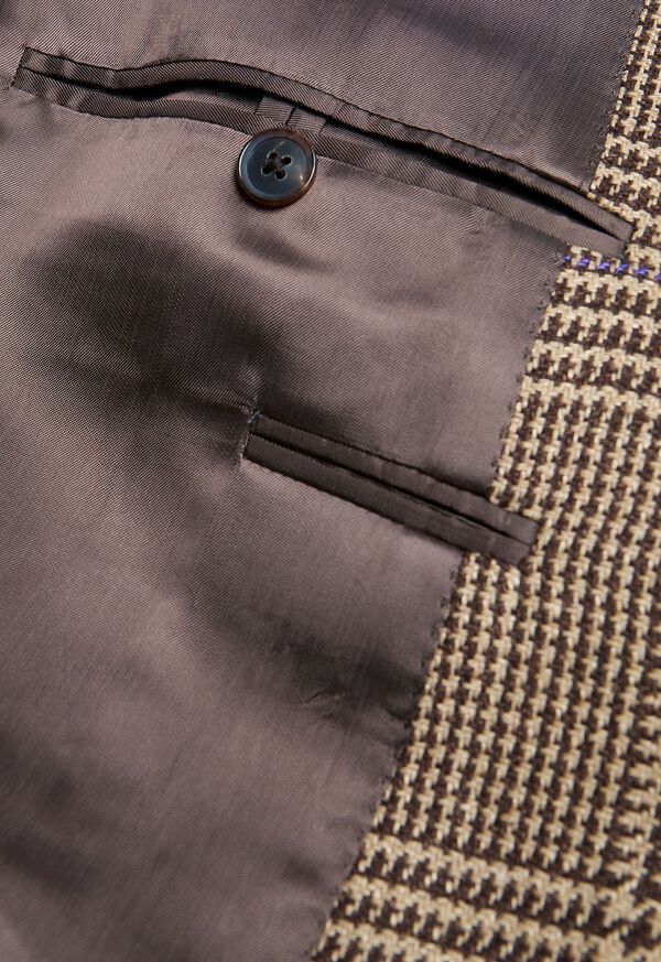 Paul Stuart Tan/Brown Plaid Sport Jacket, image 3