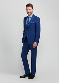 Paul Stuart Paul Fit Windowpane Super 130s Wool Suit, thumbnail 1