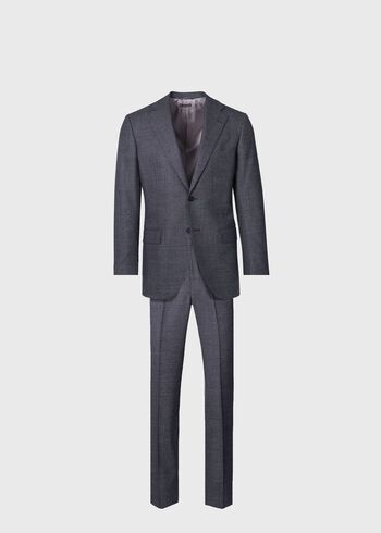 Paul Stuart Heather Nailhead Wool Andrew Suit