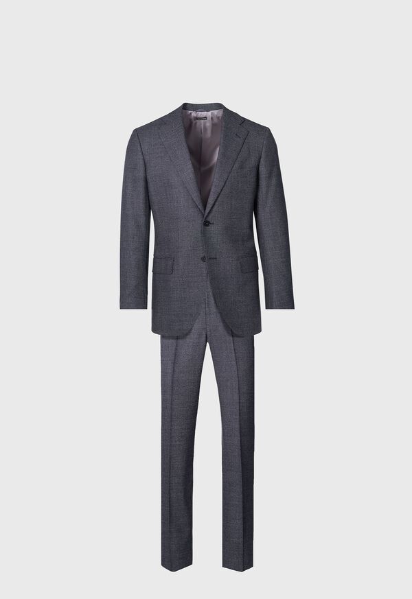 Paul Stuart Heather Nailhead Wool Andrew Suit, image 1