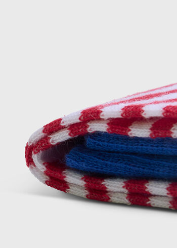 Paul Stuart Cotton Stripe Sock