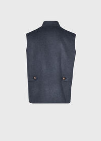 Paul Stuart Reversible Double Face Cashmere Vest, thumbnail 5