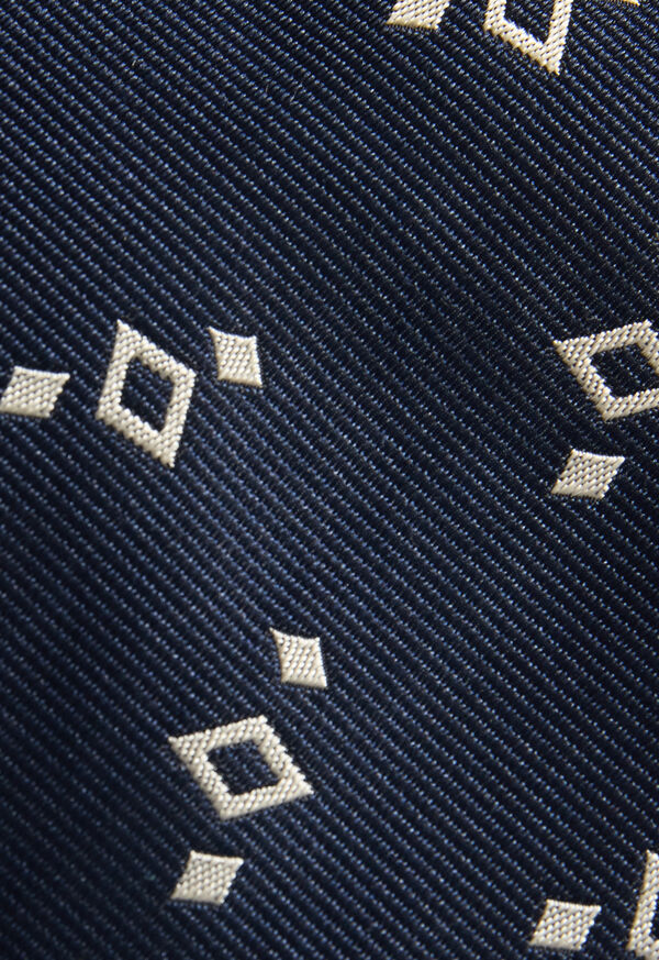 Paul Stuart Silk Diamond Print Tie, image 3