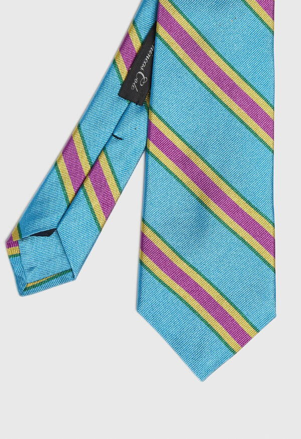 Paul Stuart Regimental Stripe Silk Tie, image 1