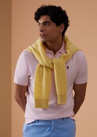 Paul Stuart Cotton Piqué Logo Polo, thumbnail 24
