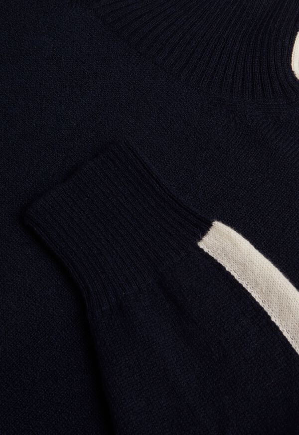 Paul Stuart Color Contrast Trim Sweater, image 3